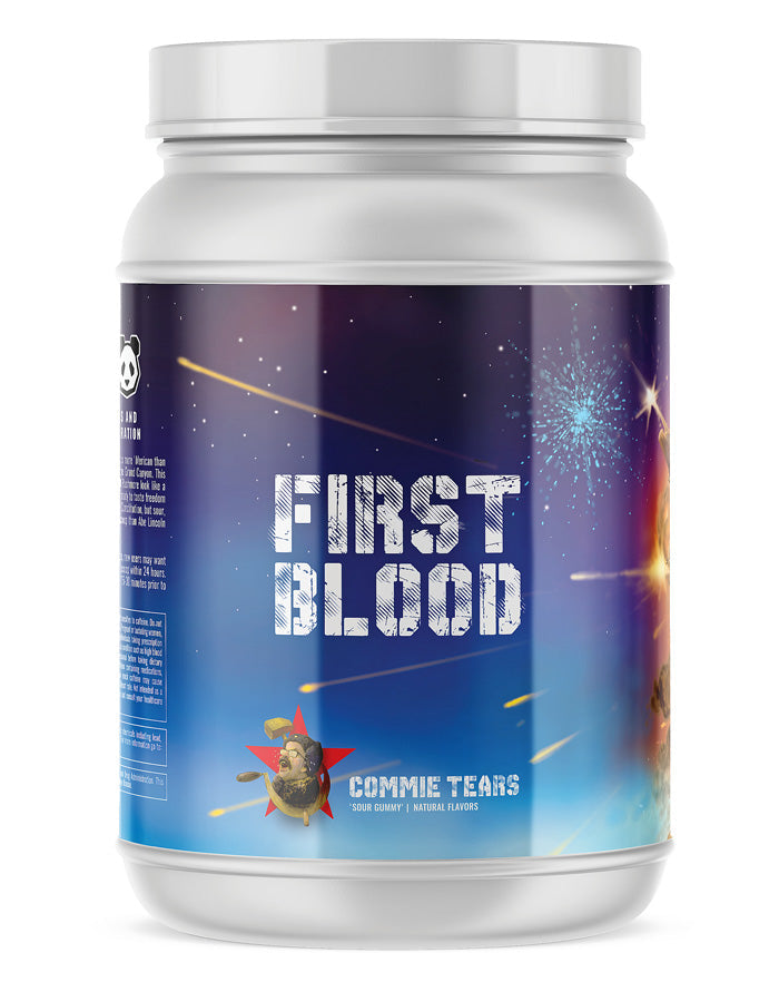 Panda Supplements FIRST BLOOD - Une collaboration entre Panda et Merica Labz