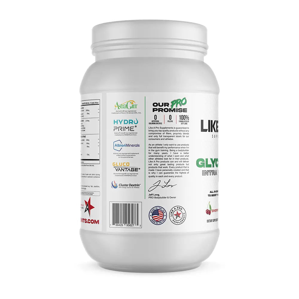 Like A Pro Supps Glycotrix V3 - Formule Intra-Carb & Congestion