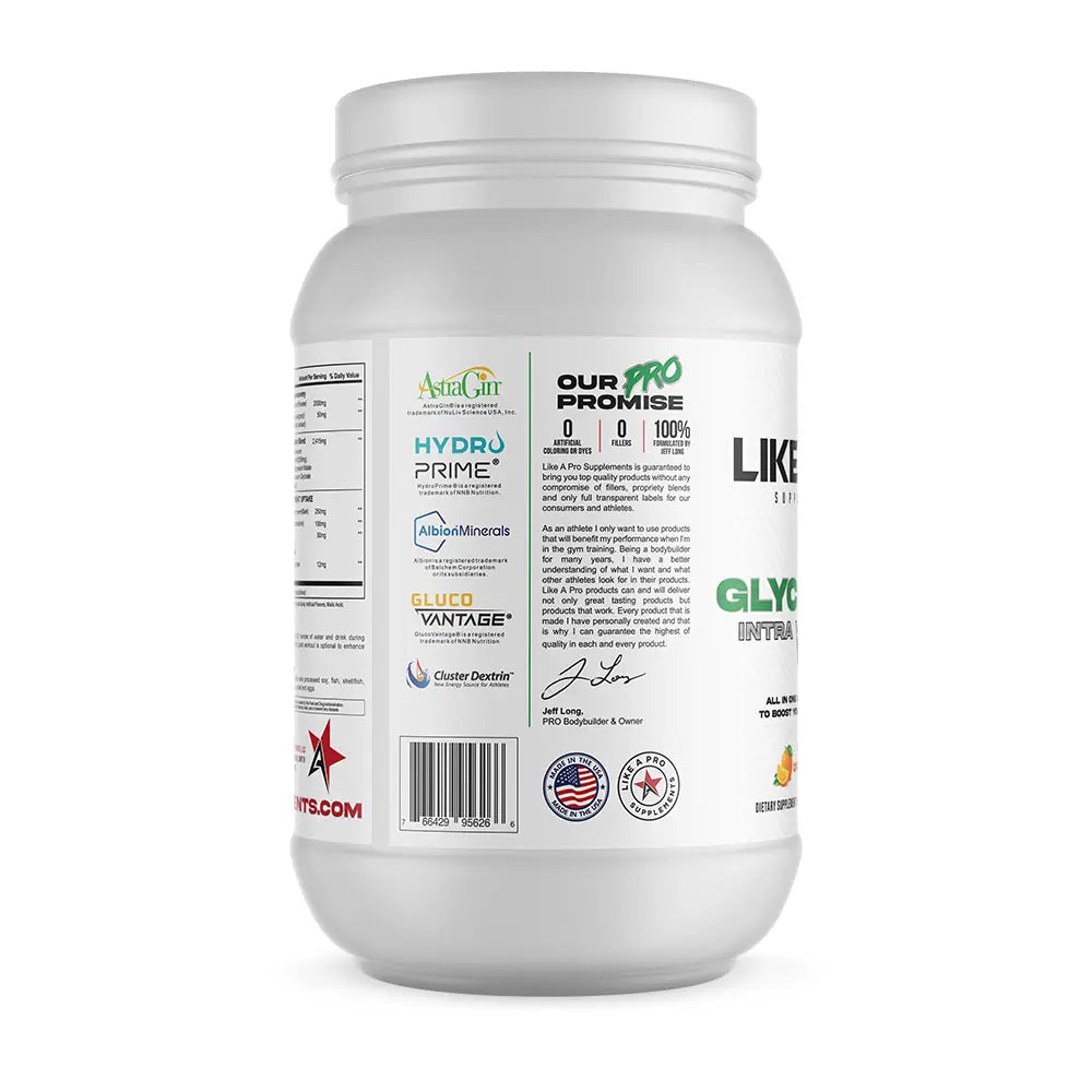 Like A Pro Supps Glycotrix V3 - Formule Intra-Carb & Congestion
