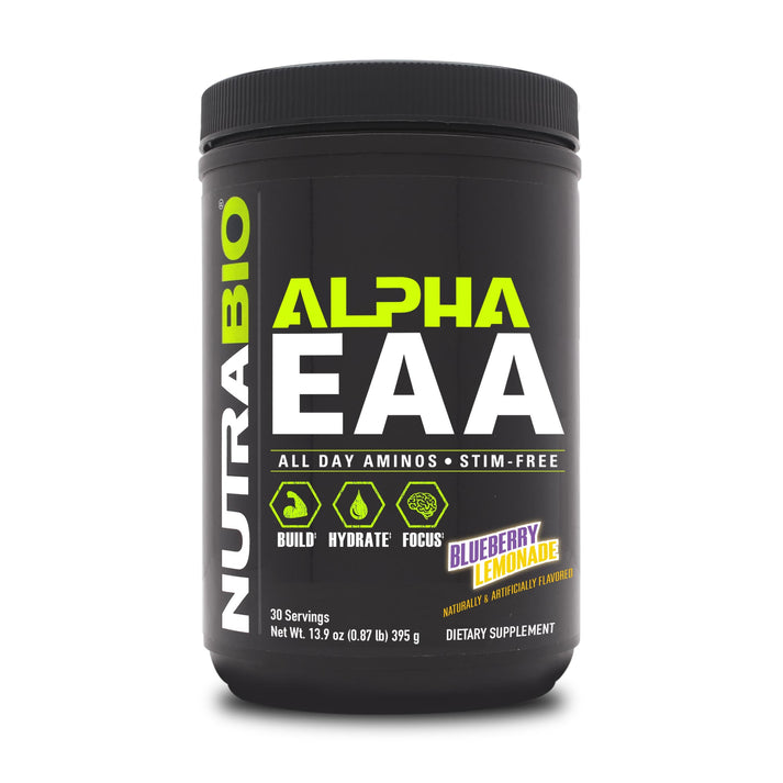 NutraBio Alpha EAA - 30 portions