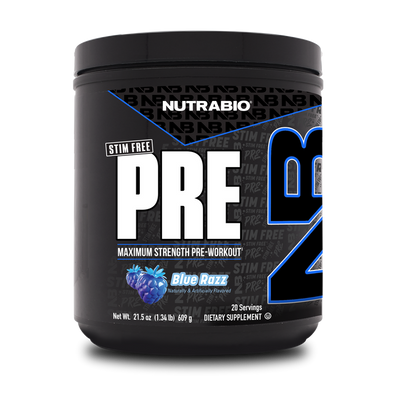 NutraBio PRE Sans Stimulant
