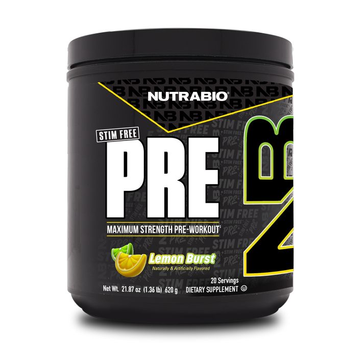 NutraBio PRE Sans Stimulant