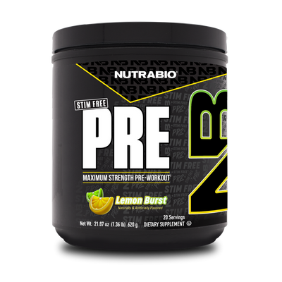 NutraBio PRE Sans Stimulant