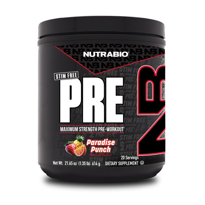 NutraBio PRE Sans Stimulant