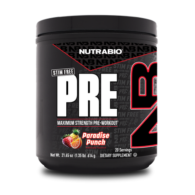 NutraBio PRE Sans Stimulant