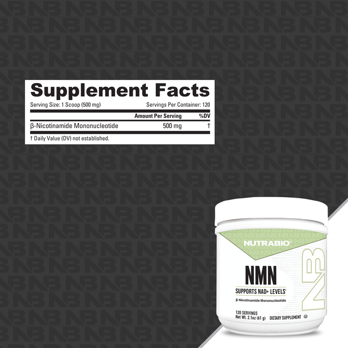 NutraBio NMN (Mononucléotide de nicotinamide)