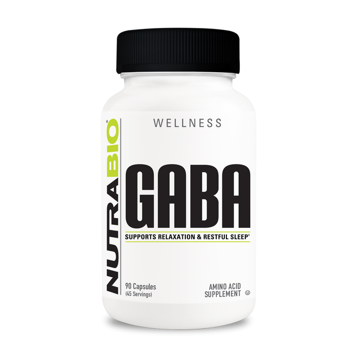 NutraBio GABA (500mg)