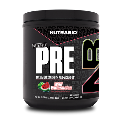 NutraBio PRE Sans Stimulant