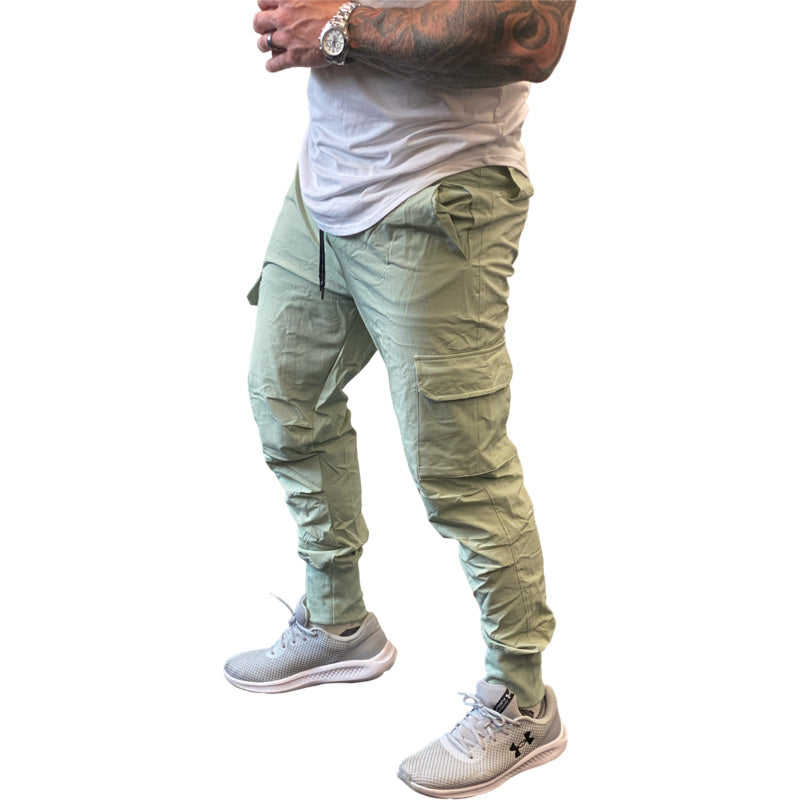 Pantalon cargo fuselé coupe slim « Motivate » de HD Apparel