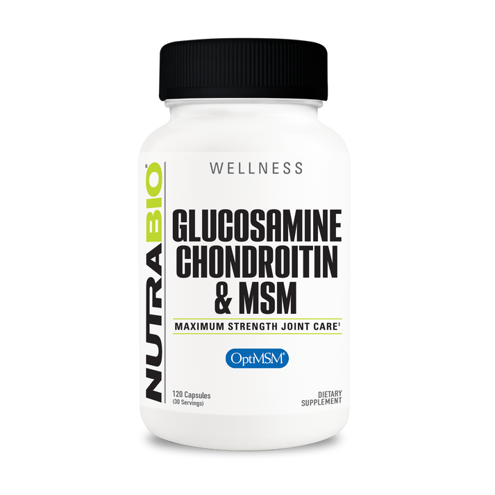NutraBio Glucosamine Chondroïtine & MSM