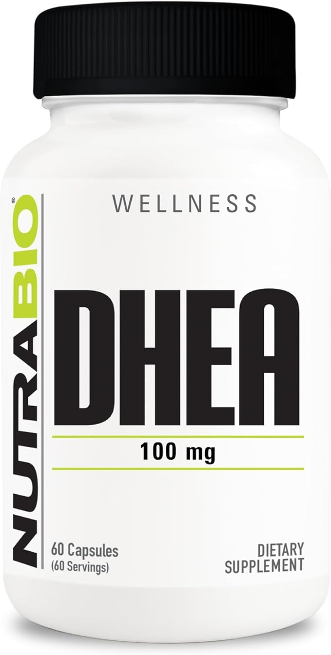 NutraBio DHEA (100 mg)
