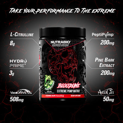 Unbound Bloodline Pré-entraînement sans stimulant pour la pompe musculaire