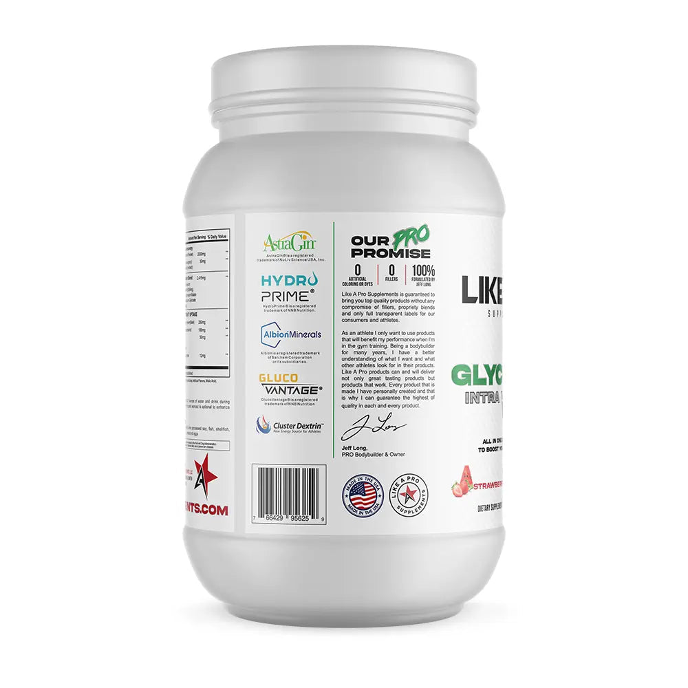Like A Pro Supps Glycotrix V3 - Formule Intra-Carb & Congestion