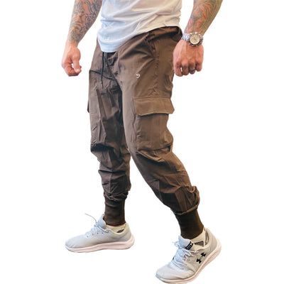 Pantalon cargo fuselé coupe slim « Motivate » de HD Apparel