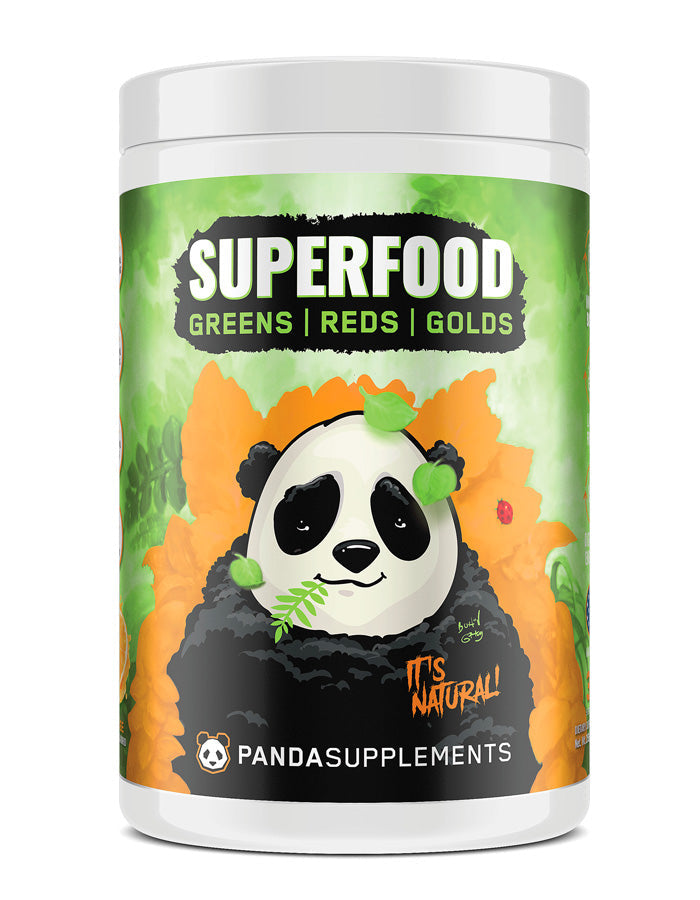 Panda Supplements SUPERFOOD (Verts, Rouges et Or)