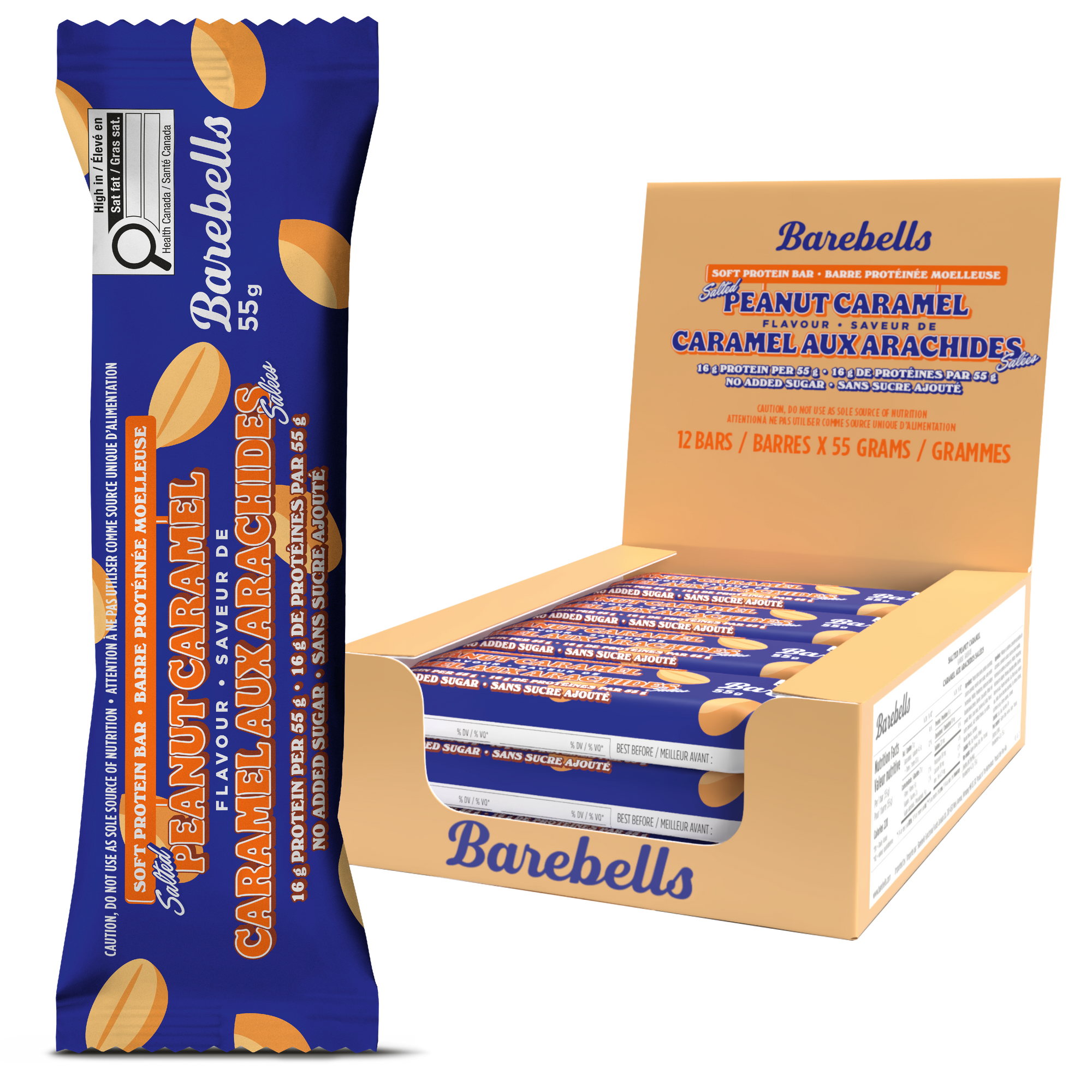 Lot de 12 barres protéinées moelleuses Barebells