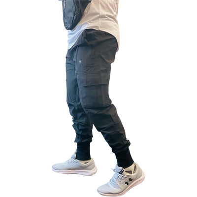 Pantalon cargo fuselé coupe slim « Motivate » de HD Apparel