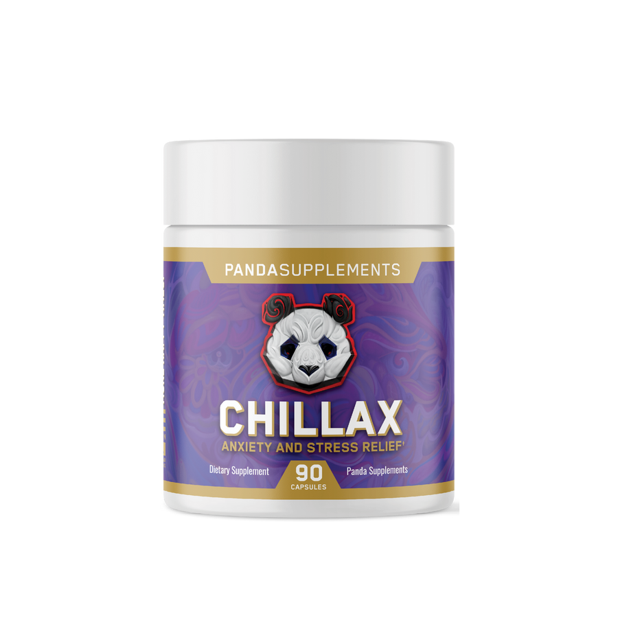 Panda Supplements Chillax | Calm & Relaxation Support Supplement (90 Capsules)