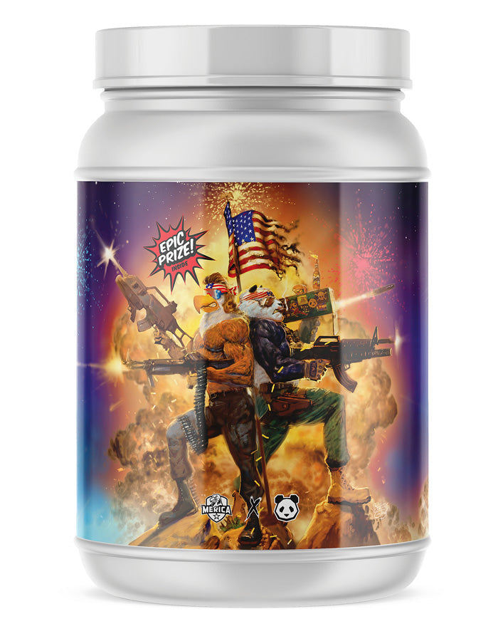Panda Supplements FIRST BLOOD - Une collaboration entre Panda et Merica Labz