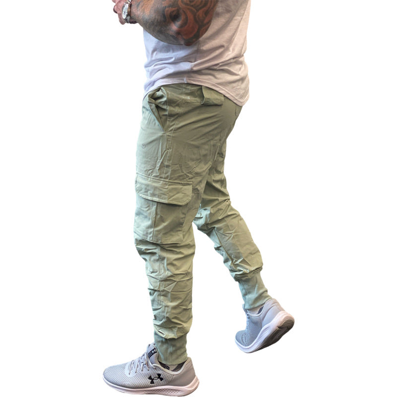Pantalon cargo fuselé coupe slim « Motivate » de HD Apparel