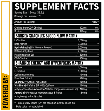 Fresh Supps - Fresh Out Pre Workout