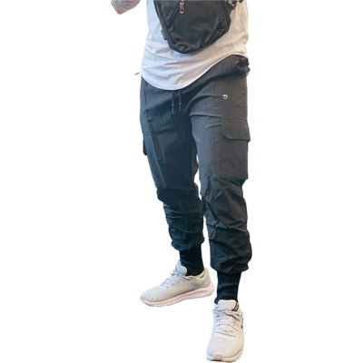 Pantalon cargo fuselé coupe slim « Motivate » de HD Apparel