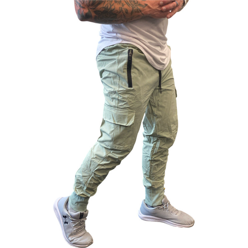Pantalon cargo fuselé coupe slim « Motivate » de HD Apparel