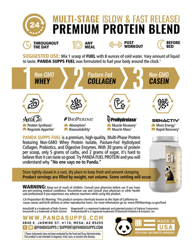 Panda Supplements FUEL Protéines Premium