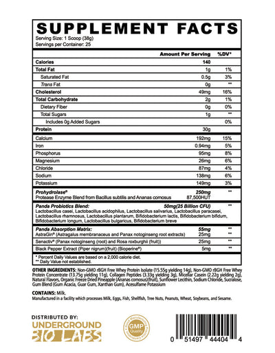 Panda Supplements FUEL Protéines Premium