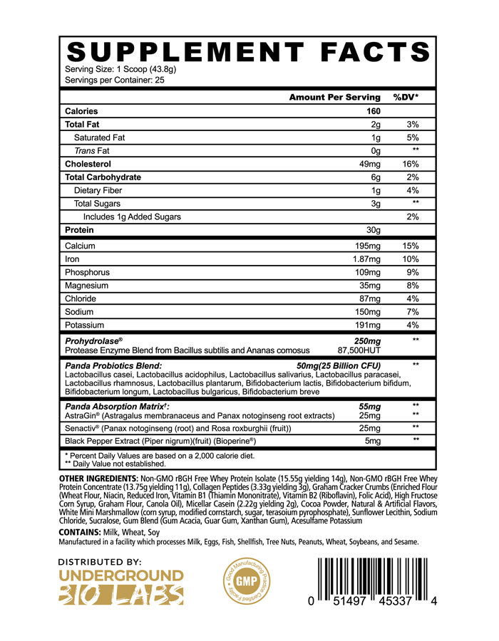 Panda Supplements FUEL Protéines Premium