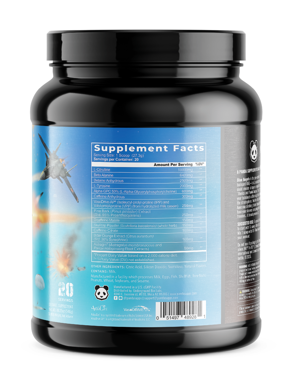 Panda Supplements FIRST BLOOD - Une collaboration entre Panda et Merica Labz