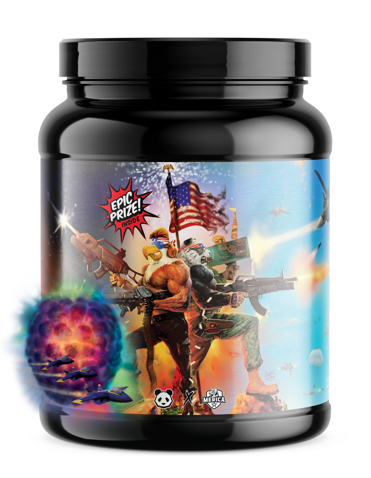 Panda Supplements FIRST BLOOD - Une collaboration entre Panda et Merica Labz