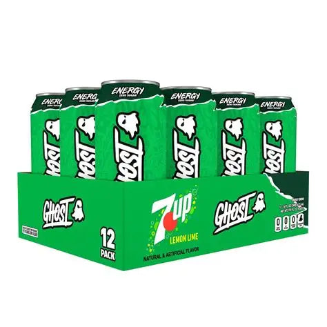 Boisson énergisante GHOST (Caisse - États-Unis)