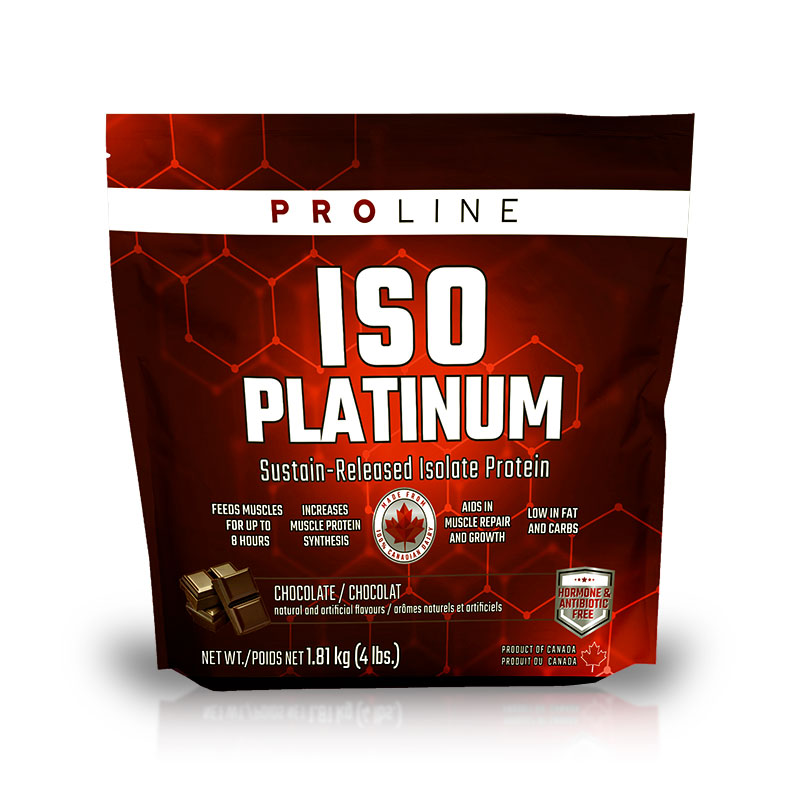 Poudre de protéines de lactosérum et de caséine Iso Platinum