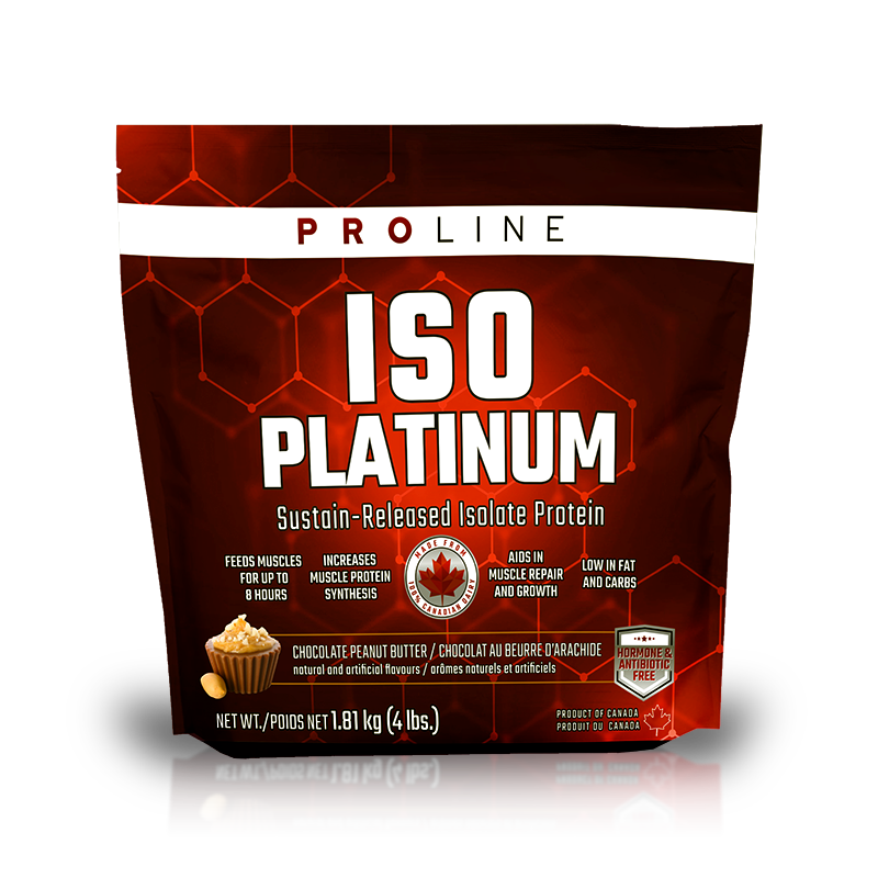 Poudre de protéines de lactosérum et de caséine Iso Platinum