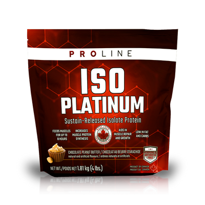 Poudre de protéines de lactosérum et de caséine Iso Platinum