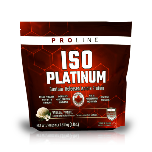 Poudre de protéines de lactosérum et de caséine Iso Platinum