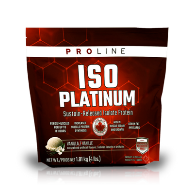 Poudre de protéines de lactosérum et de caséine Iso Platinum