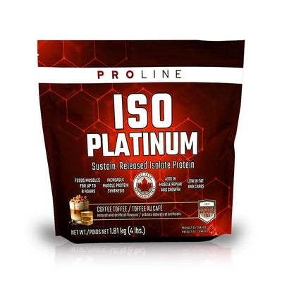 Poudre de protéines de lactosérum et de caséine Iso Platinum