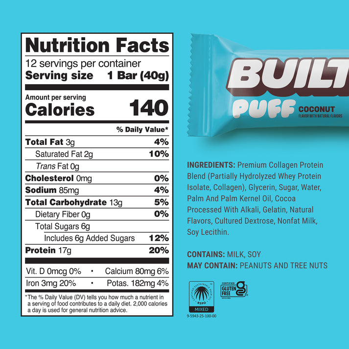 Puff Bars intégrés