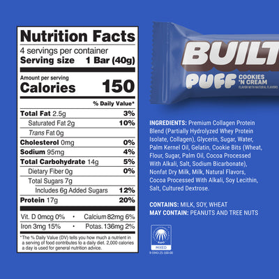 Puff Bars intégrés