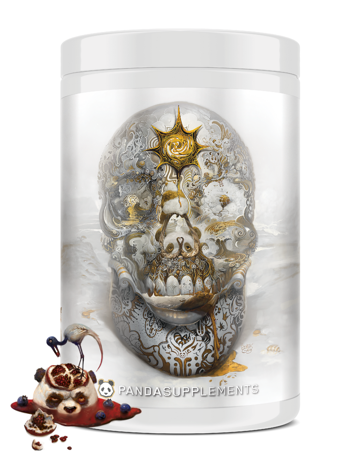 Panda Supplements SKULL Nootropique Pré-Entraînement