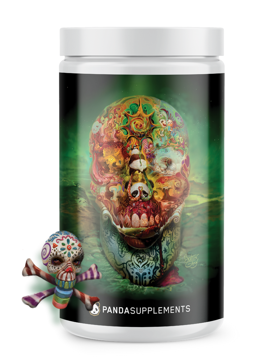 Panda Supplements Skull - Pré-entraînement Édition Limitée (Skull Candy) Citron Limette Cerise