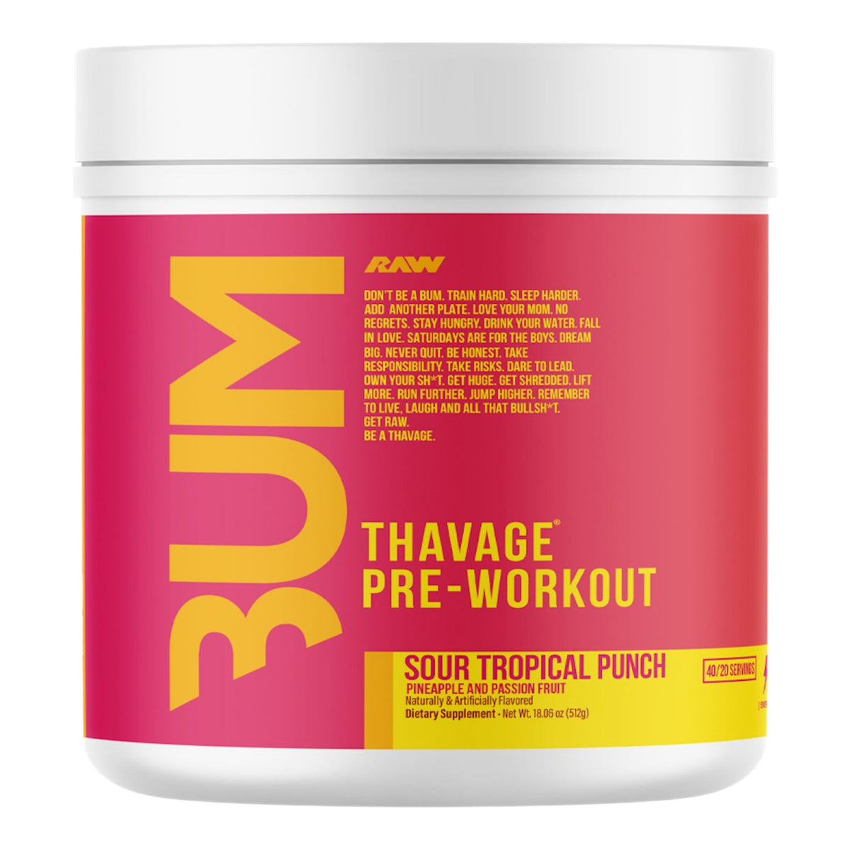 Pré-entraînement CBUM Thavage