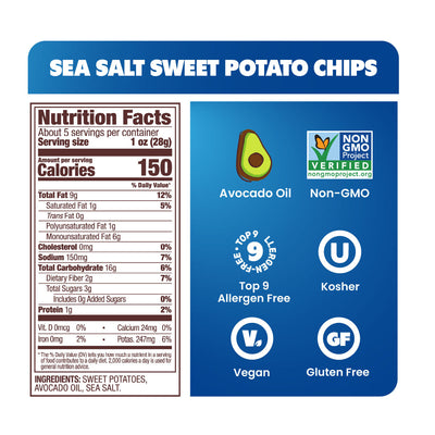 Chips de patate douce Jackson