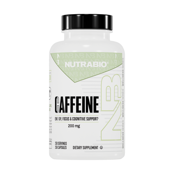 NutraBio Caffeine Anhydrous (200mg)