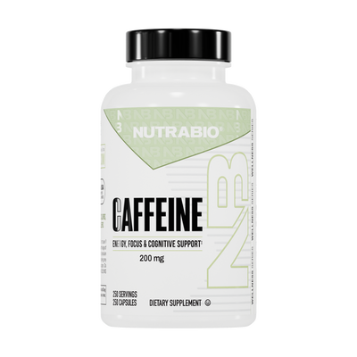 NutraBio Caffeine Anhydrous (200mg)