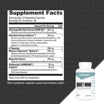 Nutrabio Quiet Mind