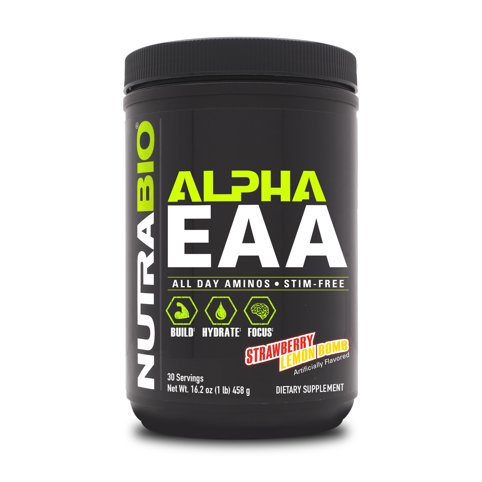 NutraBio Alpha EAA - 30 Servings