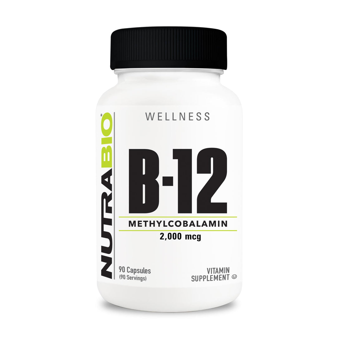 NutraBio B-12 (2000mcg)
